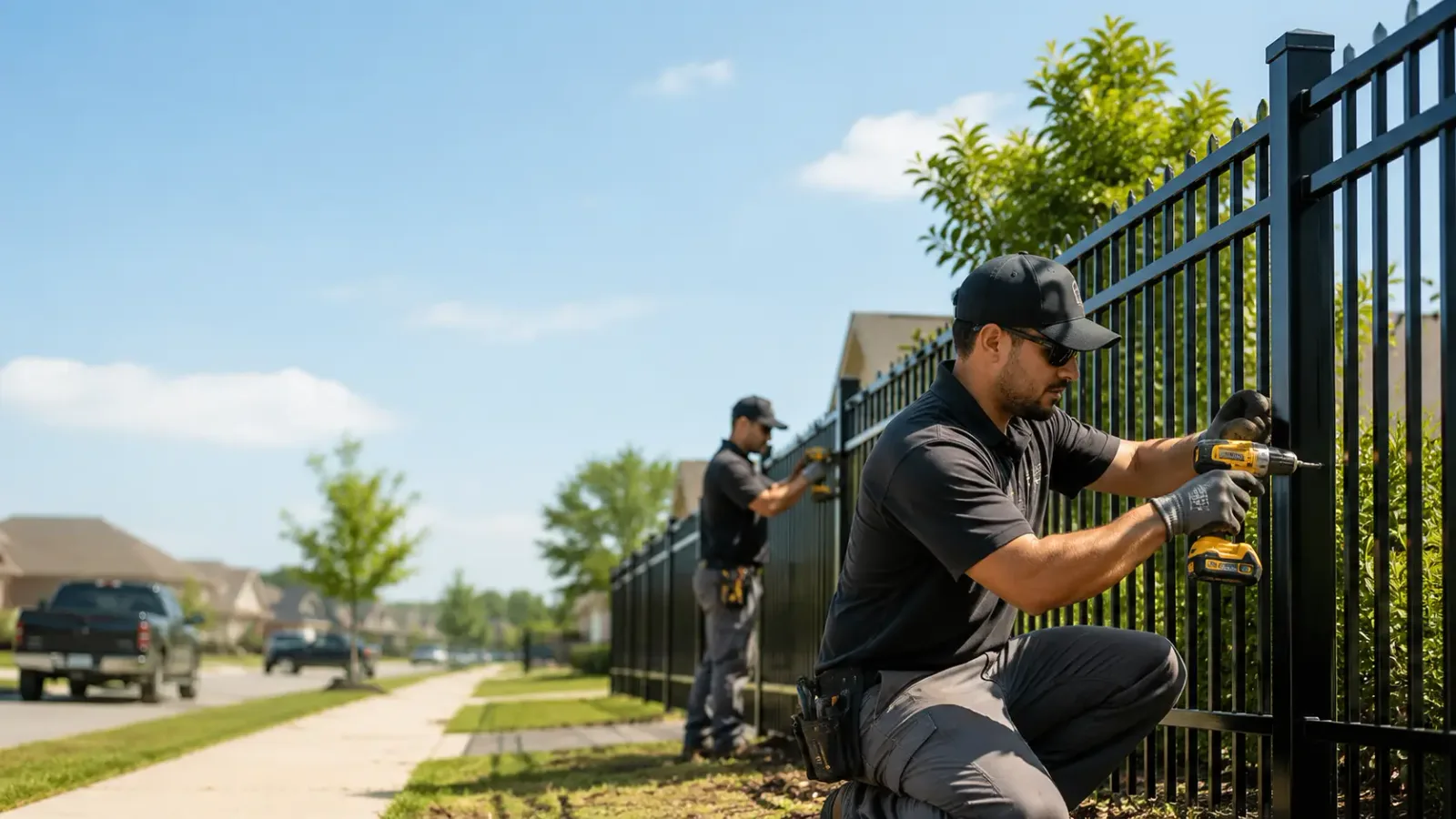 Metal Fence Installation in Willow Wood, OH